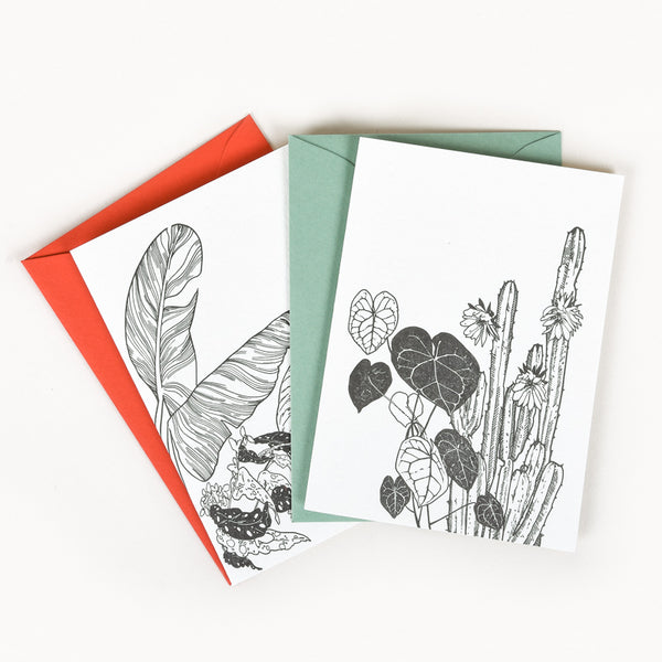 Gift Message on Letterpress Card