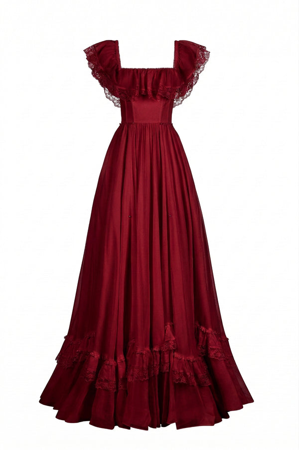 The Blood Red Be Mine Gown