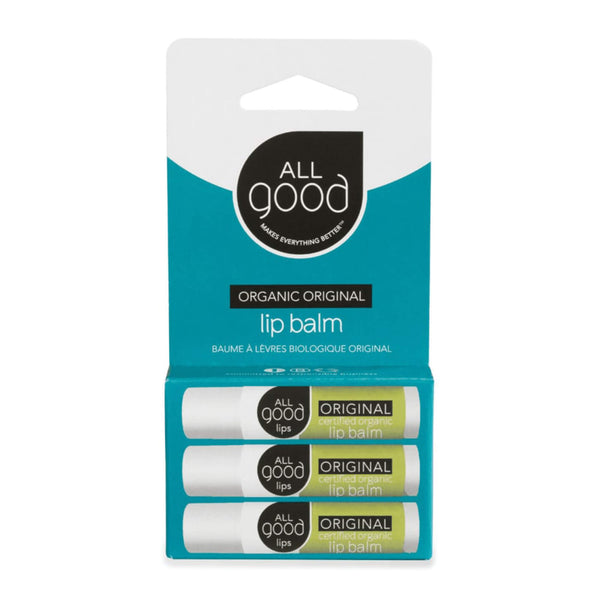 Organic Original Lip Balms - 3 Pack