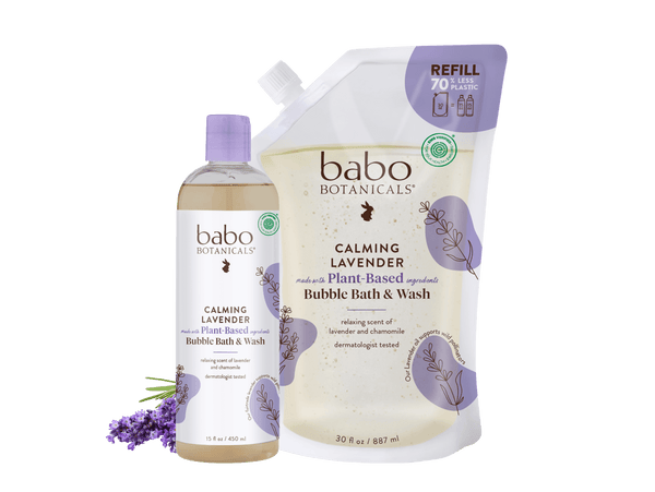 Sustainable Savings: Calming Lavender Bubble Bath & Wash Refill
