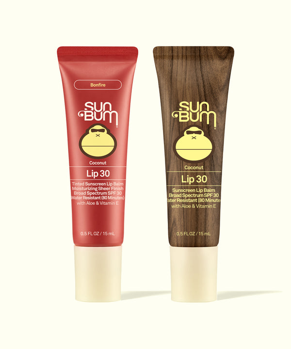 Lip 30 Duo: Clear + Bonfire