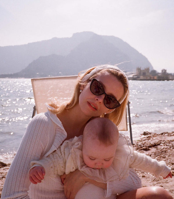 DÔEN BY GARRETT LEIGHT DOYENNE SUNGLASSES -- BLACK