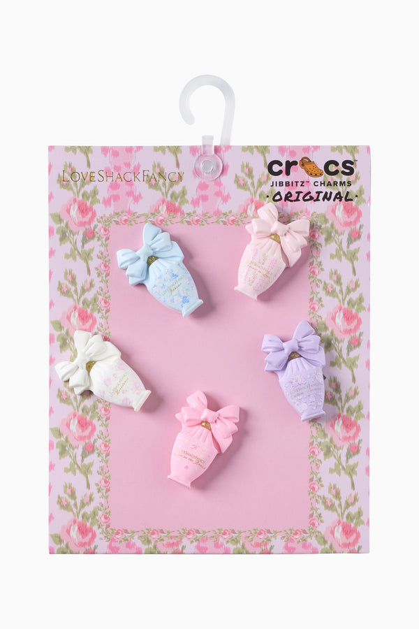 LoveShackFancy x Crocs 5-Pack of Fragrance Jibbitz Charms