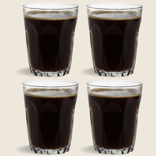 Provence® Glass Hot Coffee Tumblers Set of 4