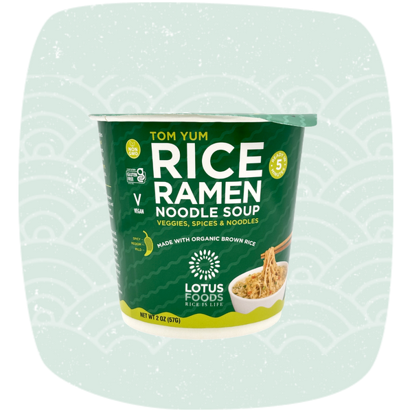Tom Yum Rice Ramen Noodle Soup