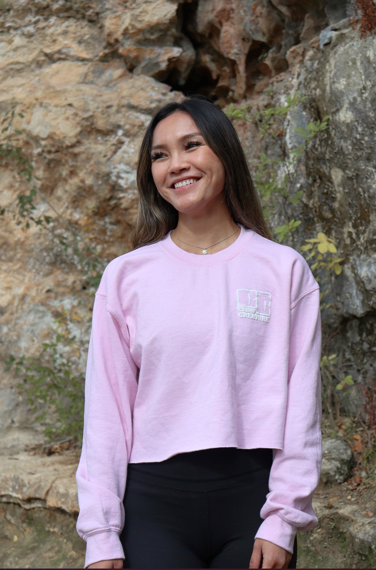 Pink Cloud Crux Cake Sweatshirt