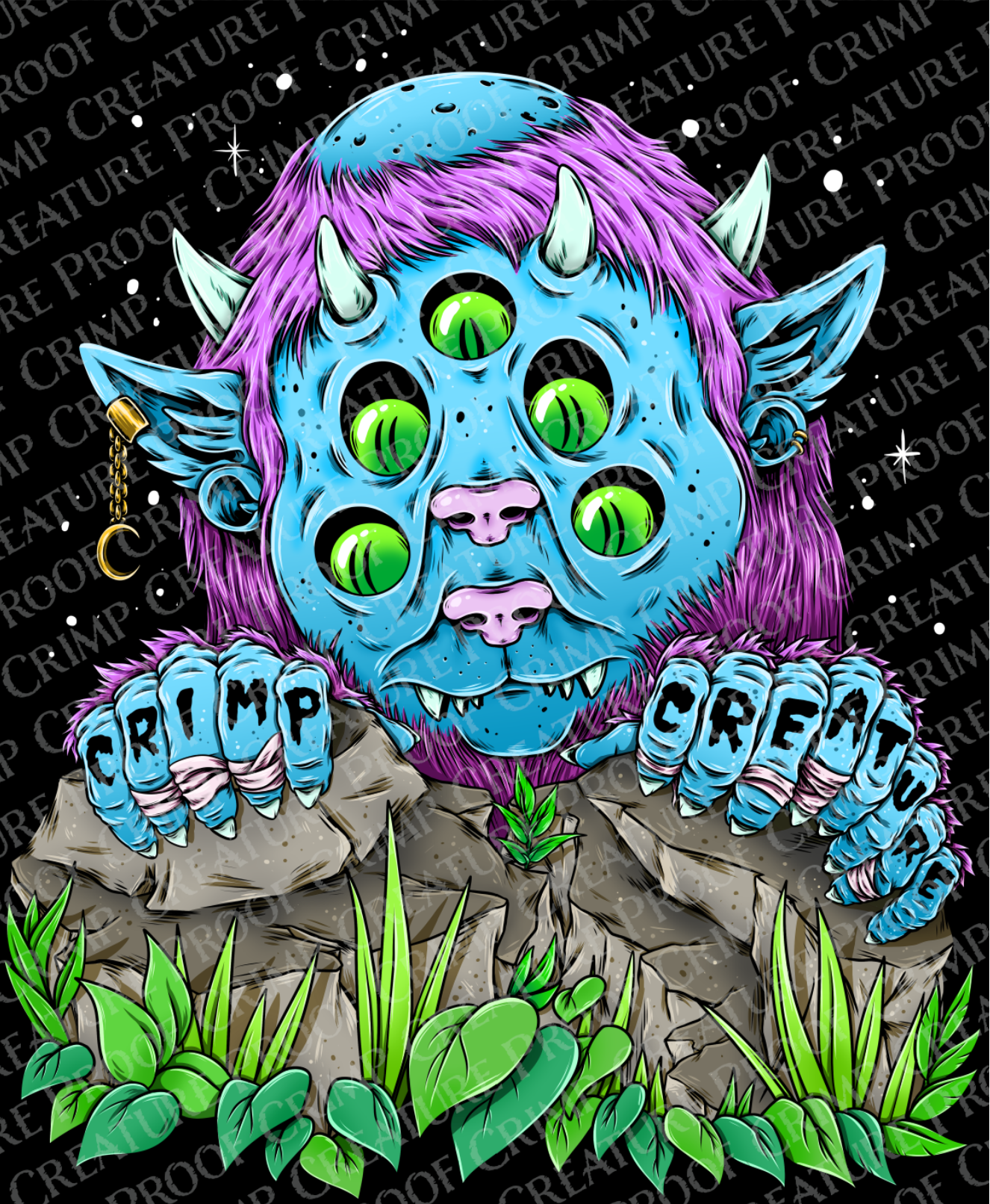 Crimp Creature Creeper Tee