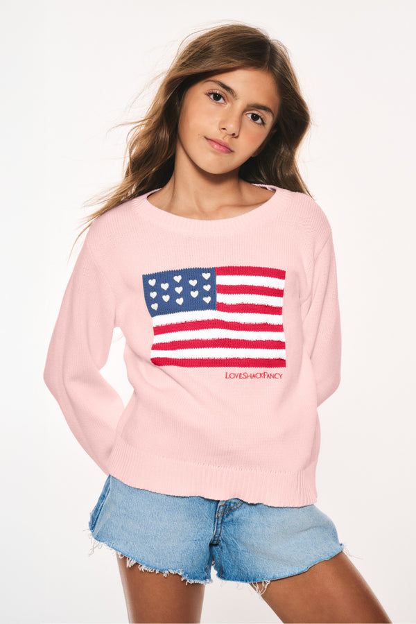 Tween Viennetta Heritage Flag Pullover