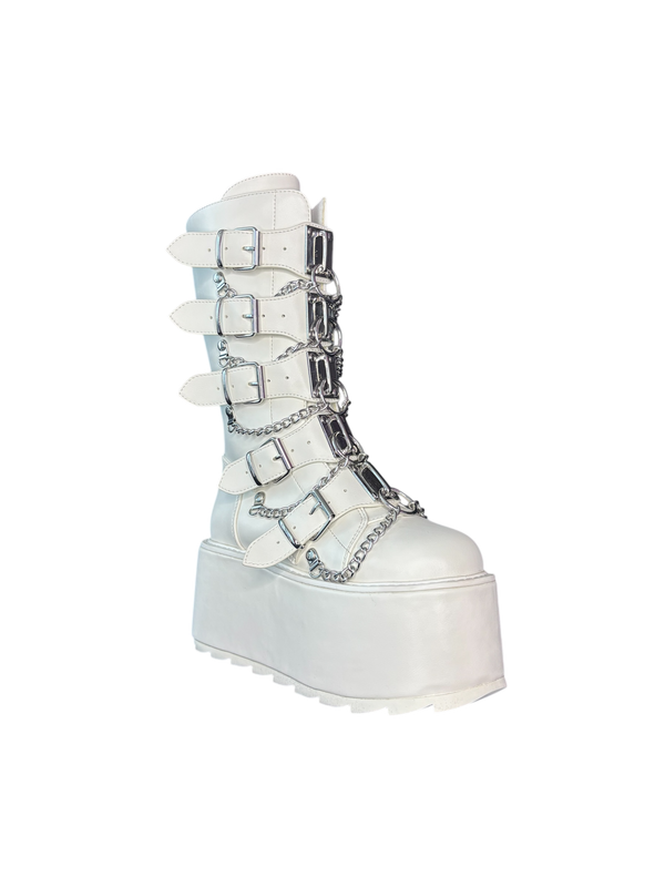 GLITCH - WHITE/SILVER