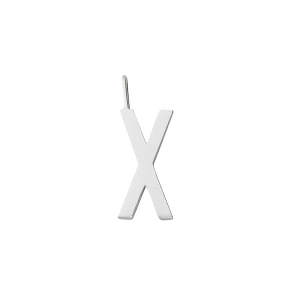 Letter 16mm for initial necklace A-Z (Silver)
