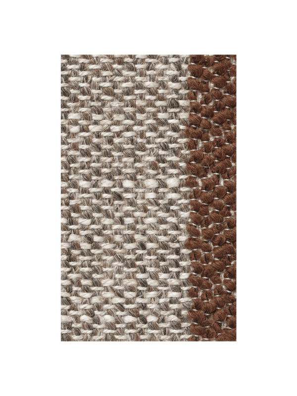 Fabric Sample - Louisiana - Sand/Chocolate