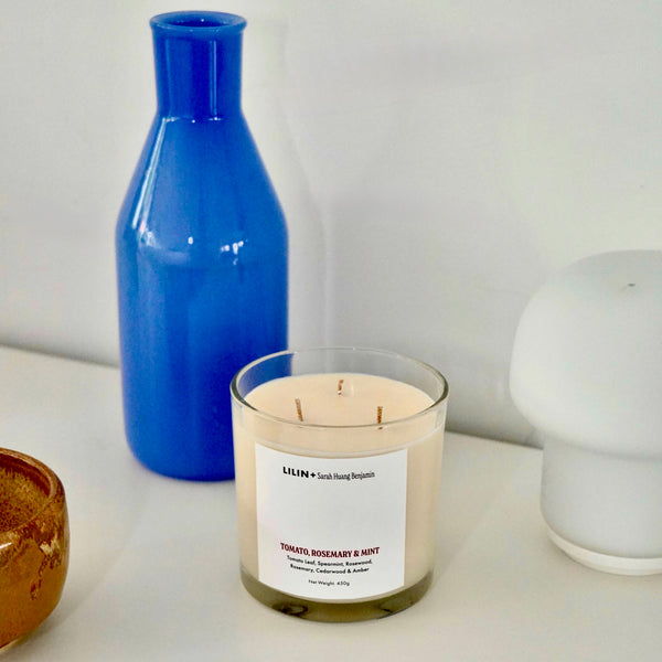 Tomato, Rosemary & Mint 2-Wick Candle