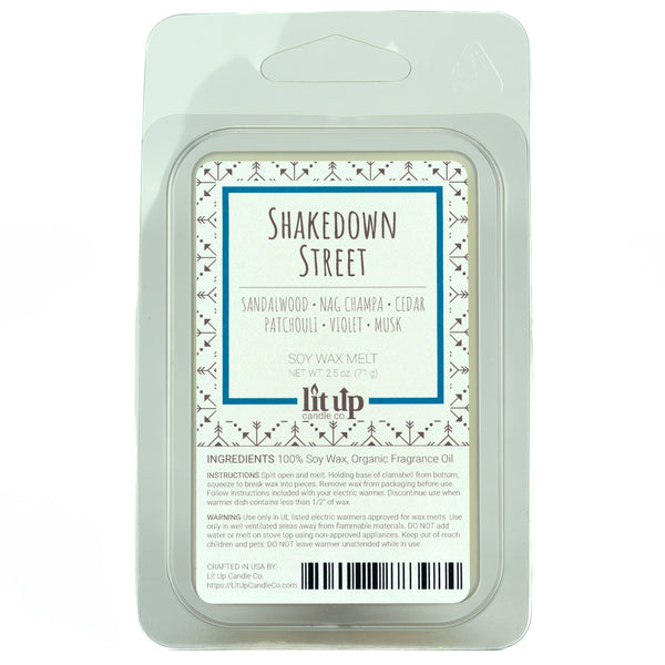 Shakedown Street scented 2.5 oz. soy wax melt - FKA Flower Child