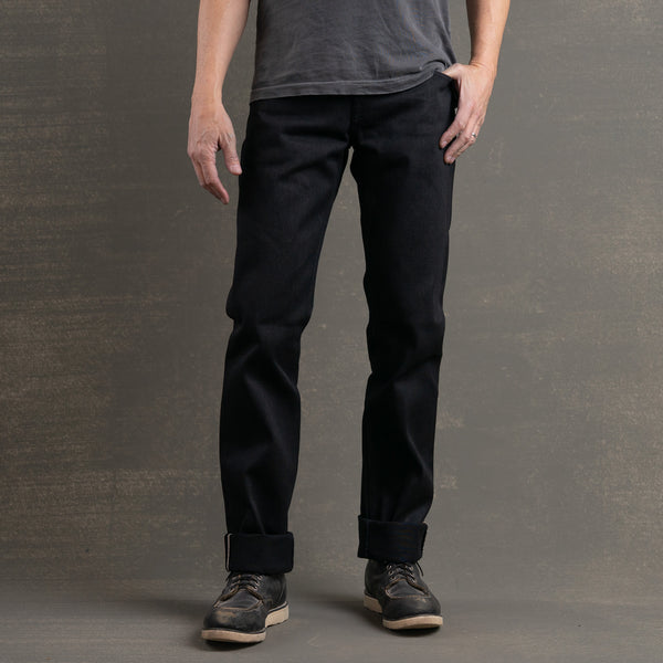 PRE ORDER: True Straight 21.5oz Mayhem Double Black Selvage Denim