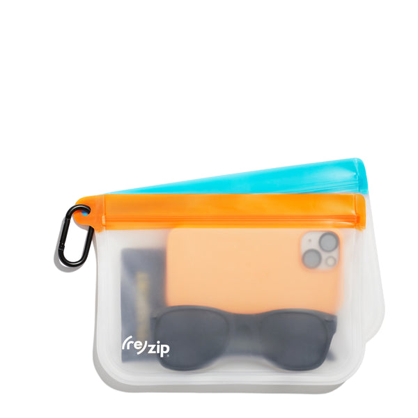 Reusable Take Me with You Bags + Carabiner