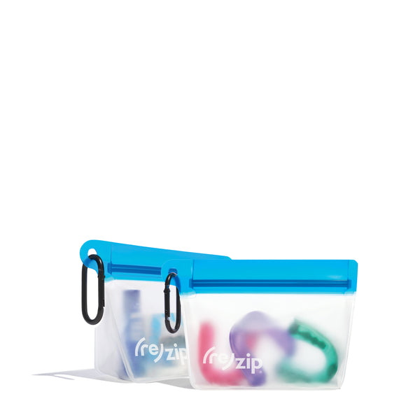 Reusable Take Me Too Bags + 2 Carabiners