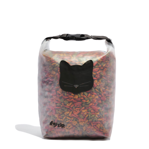 Reusable Cat Food Storage Bag - Roll Top (14 Cup)