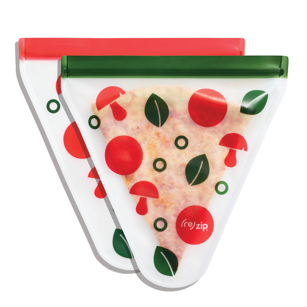 Reusable Pizza Saver Bag 2-Pack - Flat