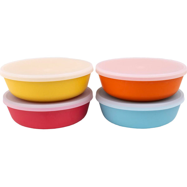Bamboo Bowls with Lids (Set of 4) – 15 oz