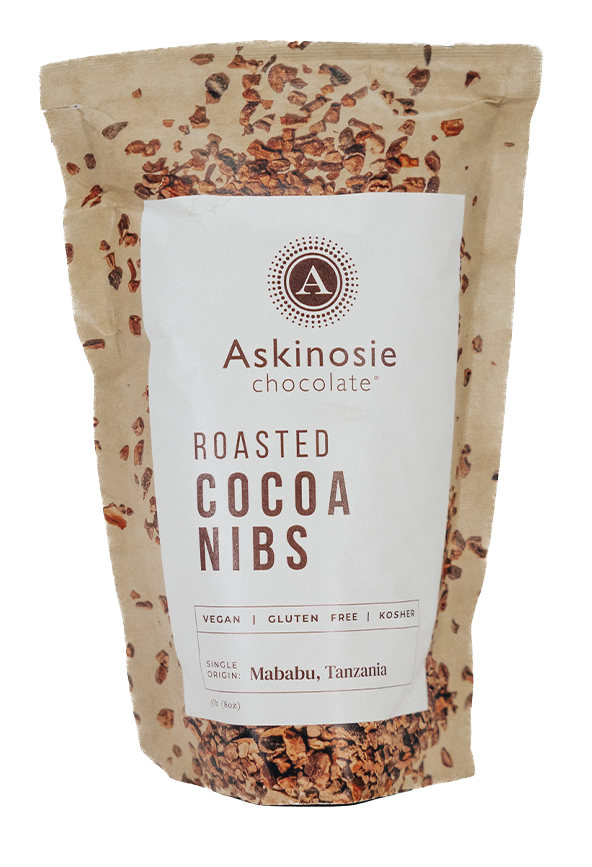 Mababu, Tanzania Single Origin Roasted Cocoa Nibs- .5lb