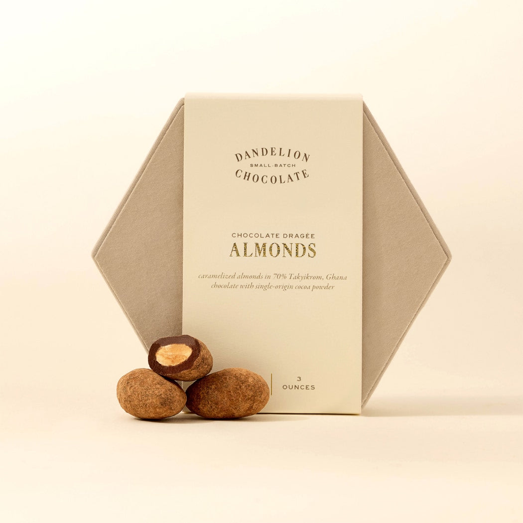 Chocolate Dragée Almonds