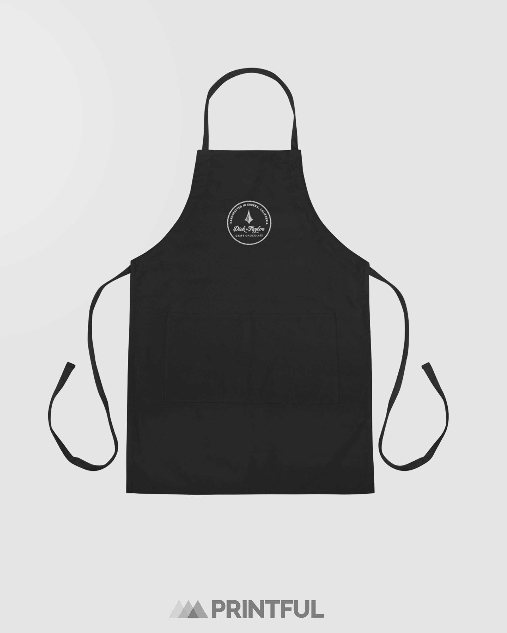 Dick Taylor Embroidered Apron - Black