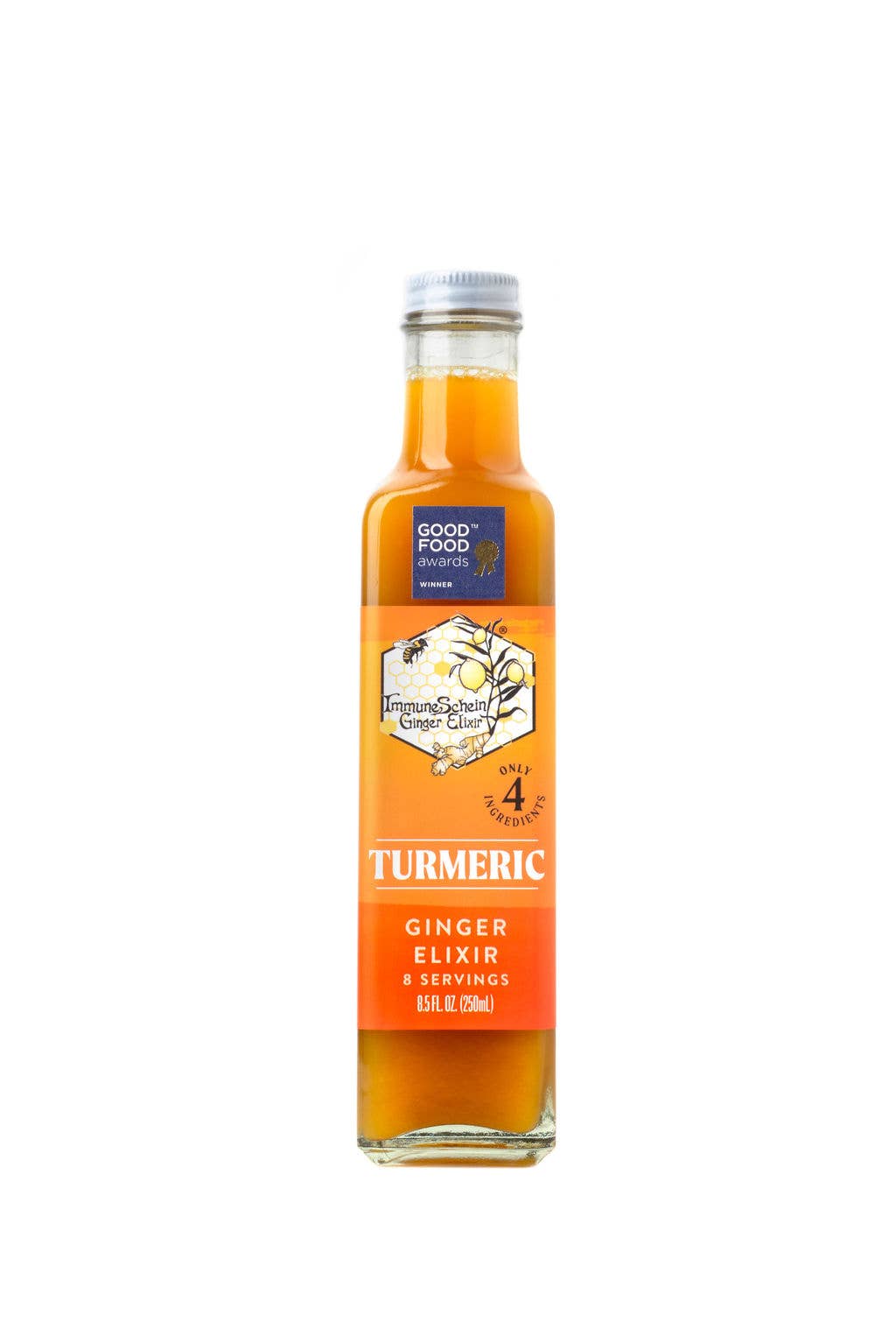5 fl. oz Turmeric Ginger Elixir *2019 GFA Winner*