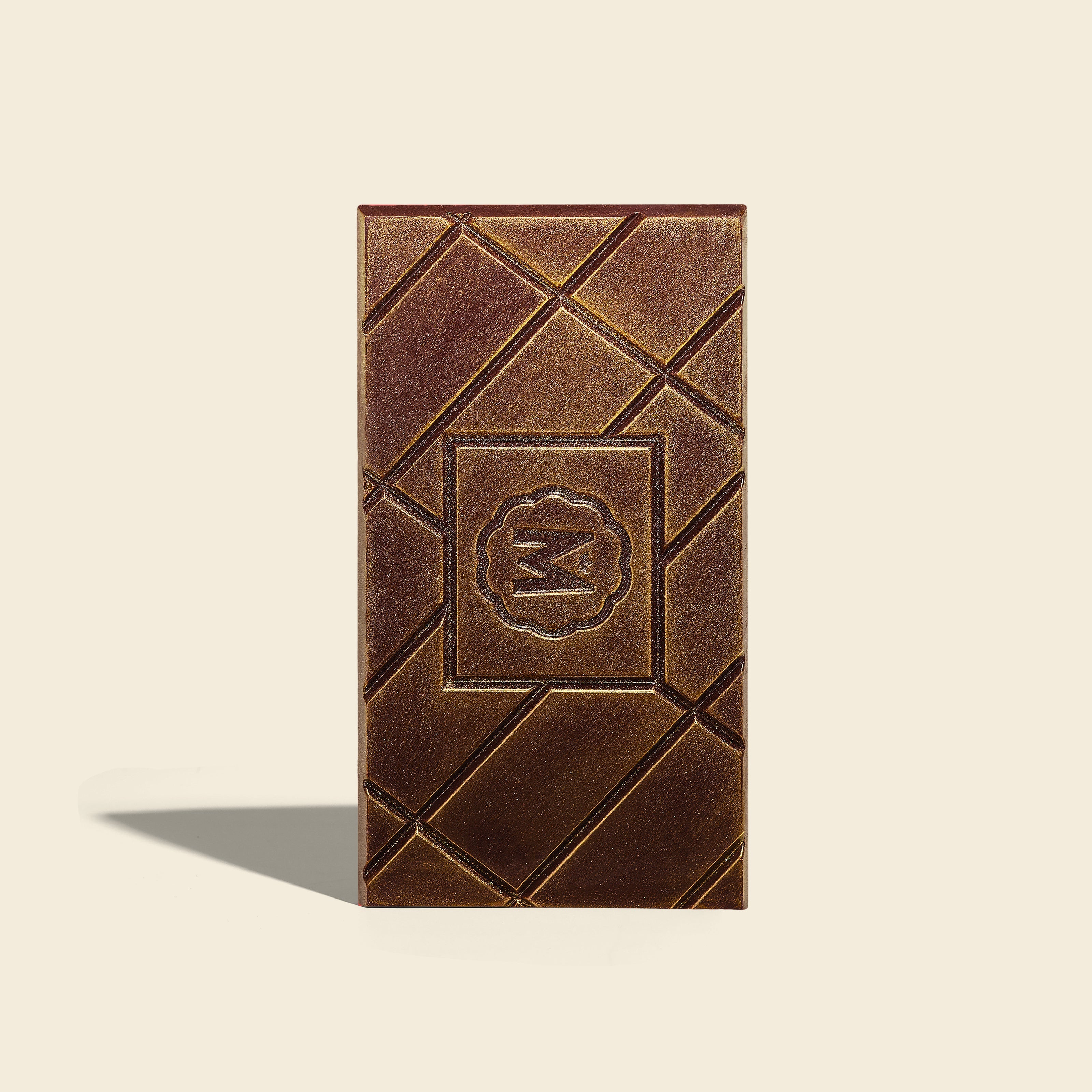 Tien Giang Dark Chocolate 68% With Gold & Mekong Kumquat Bar - Tet Edition