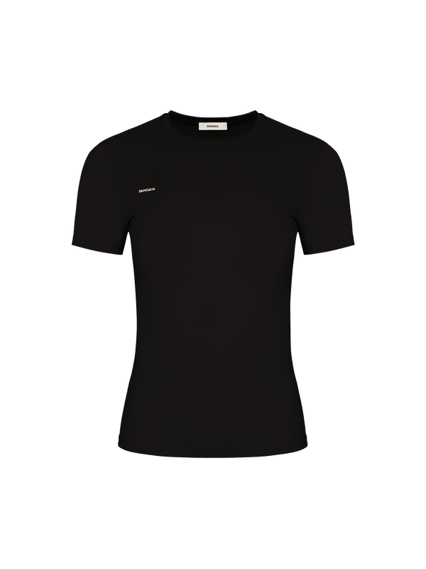 Archive Womens 365 Cotton-Stretch T-shirt,Black