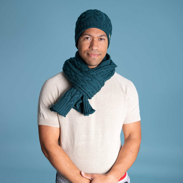 BOHEMIA 100% Organic Merino Wool Beanie Tuque Winter Hat (Plastic-Free, Certified Organic, Not Superwashed, No Elastic, No Latex, No Polyester, No Acrylic, No Polyamide, No Synthetics) (100% Biodegradable)