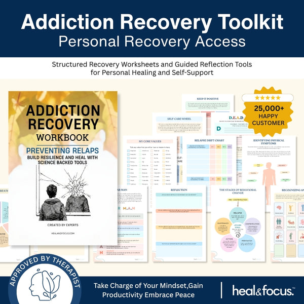 The Complete Addiction Recovery Workbook: A Structured Healing & Relapse Prevention System