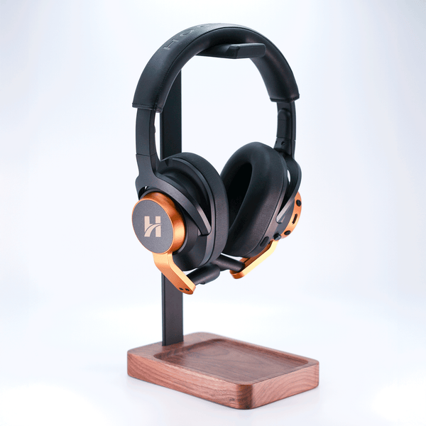 Hoolest Pro Headphone Stand – Walnut & Aluminum