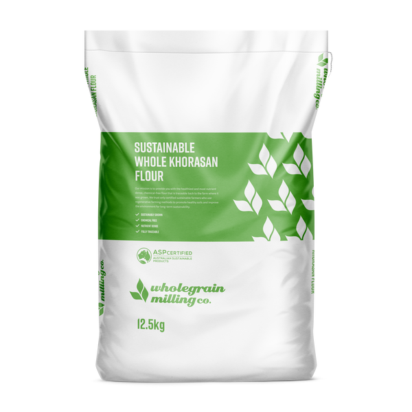 Wholesale - Sustainable Whole Khorasan Flour 12.5kg