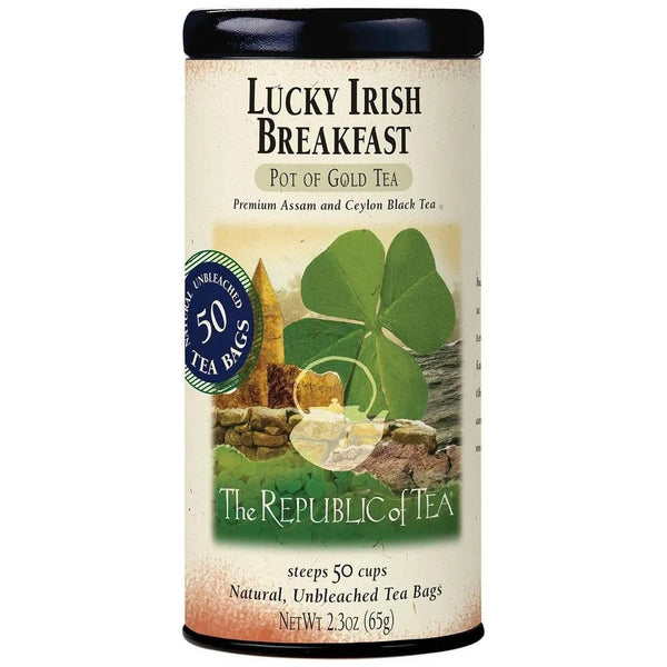 Lucky Irish Breakfast Tea Bags - 50 Tea Bags