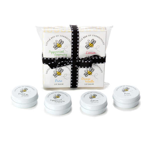 Lip Balms - Decorated Gift Pack of Four