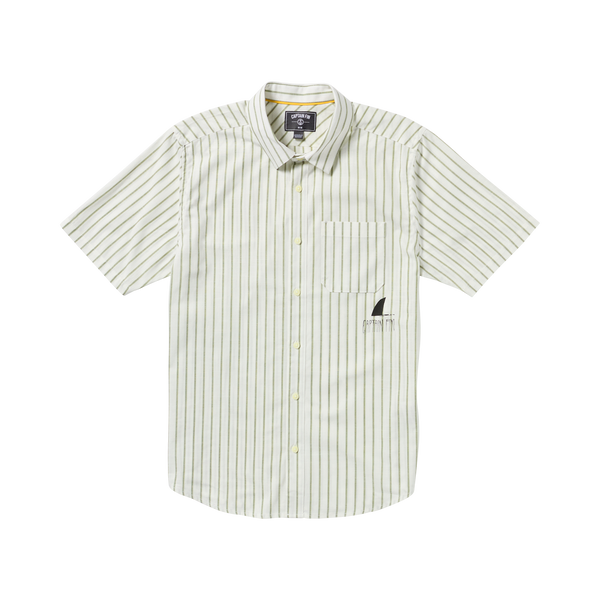 Shark Fin Short Sleeve Shirt - Light Army