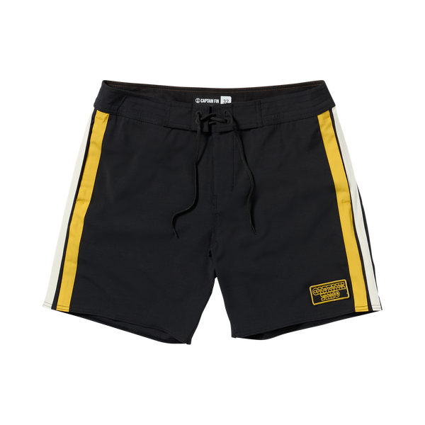 Race Tracker 17" Boardshort - Black