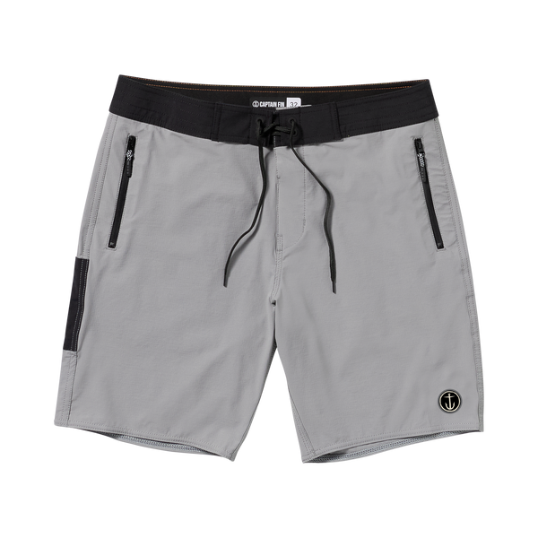 Mt Fisher Wisher 19" Boardshort - Slate Grey