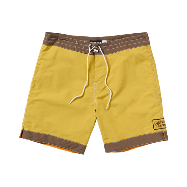 Ads Free Gram 18" Boardshort - Mineral Yellow