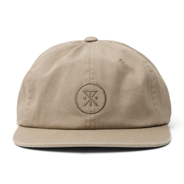 Made To Fade 6 Panel Strapback Hat - Washed Fossil