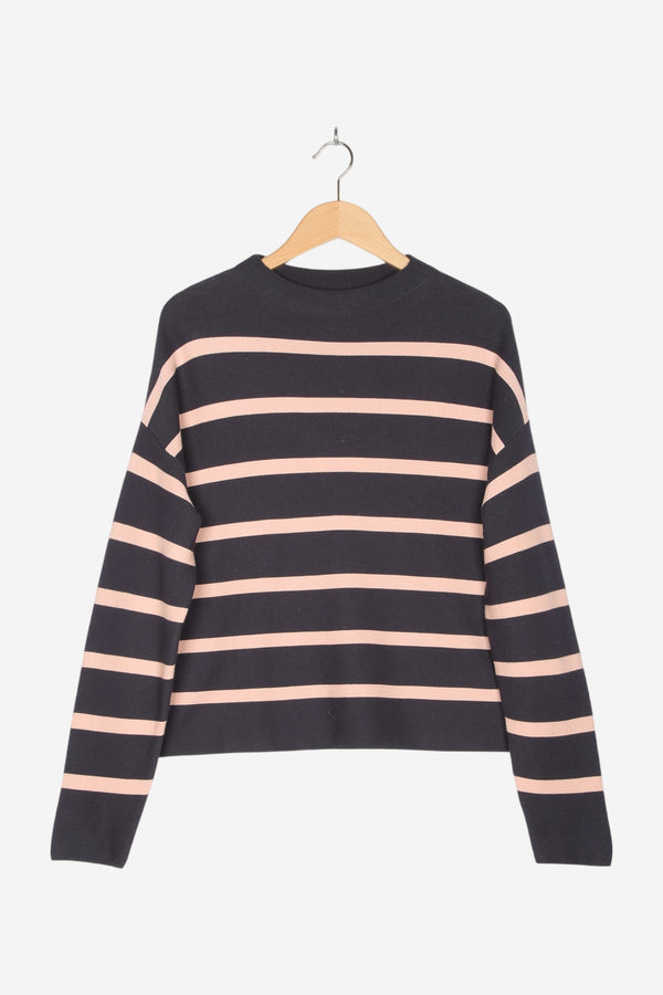 Strickpullover mit Streifen RS