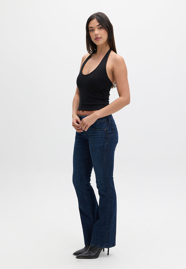 Missy Low Rise Bootcut Jean - Blue Moon