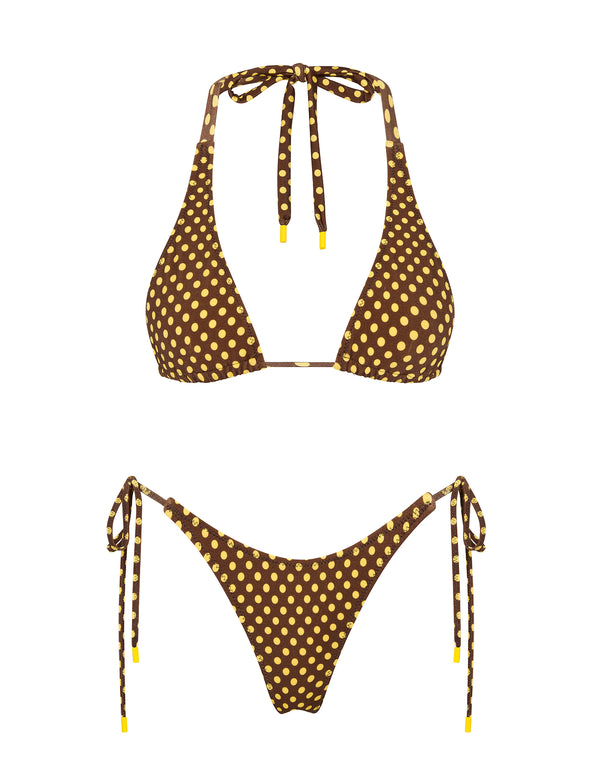 DARA - COOKIE Triangle Bikini Set