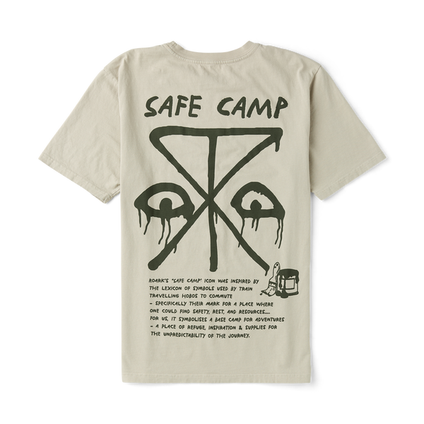 Safecamp Premium Tee - Fossil