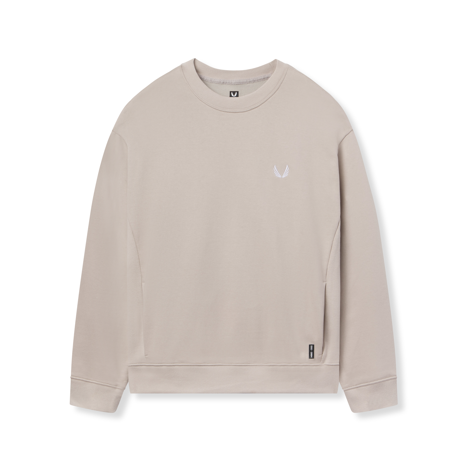 Herringbone Terry Crewneck - Chai