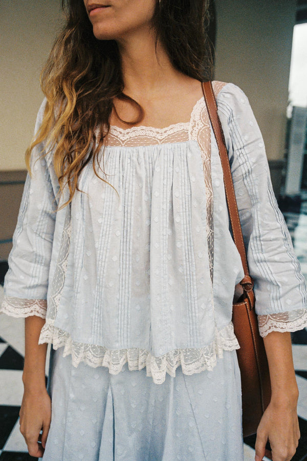 The Tina Blouse | Mist