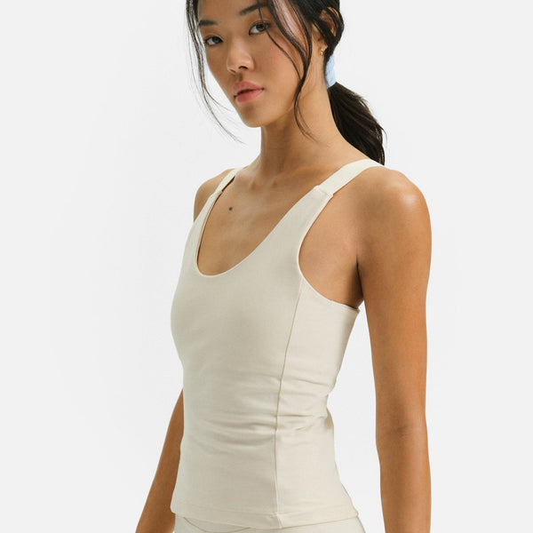 Organic Stretch U-Neck Tank