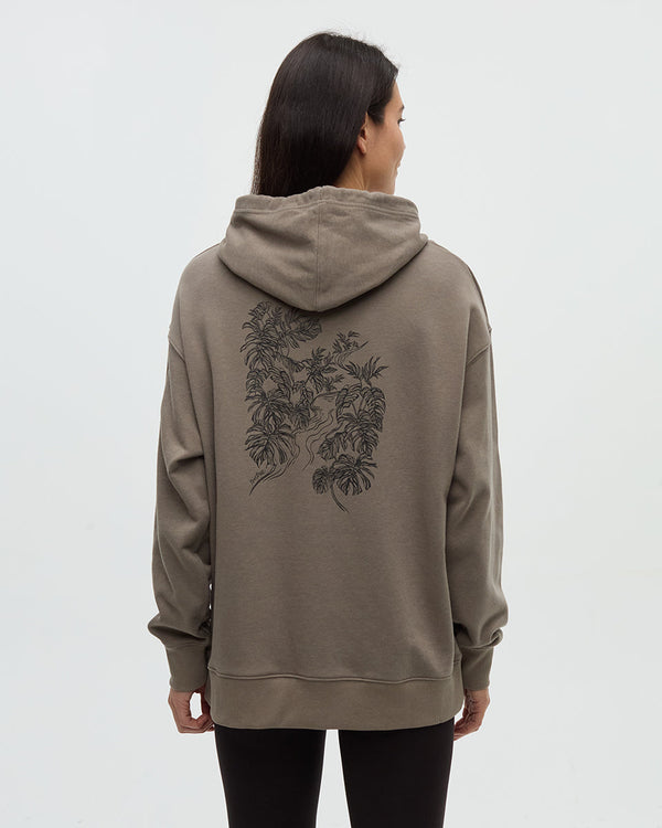 Amazon Foliage Oversized Hoodie