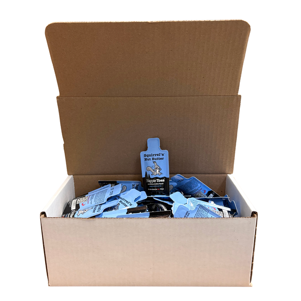 Happie Toes Adventure Packet - Case of 75 - Anti-Blister & Skin Repair, 9ml