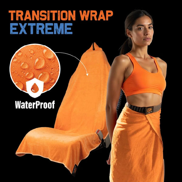Transition Wrap Extreme: Waterproof Seat Cover and Changing Towel